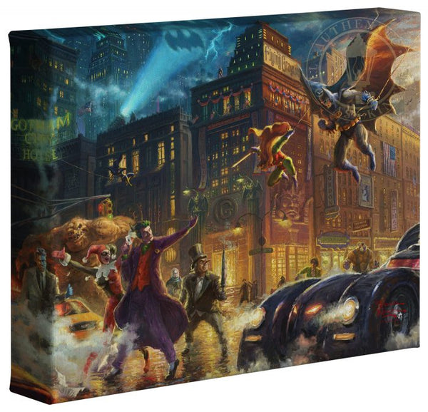 The Dark Knight Saves Gotham City