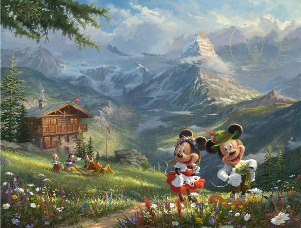 Mickey and Minnie in the Alps