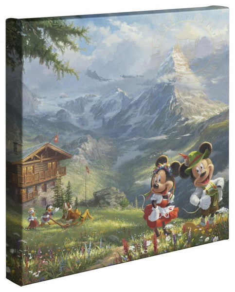 Mickey and Minnie in the Alps