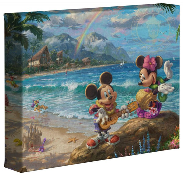 Mickey and Minnie in Hawaii