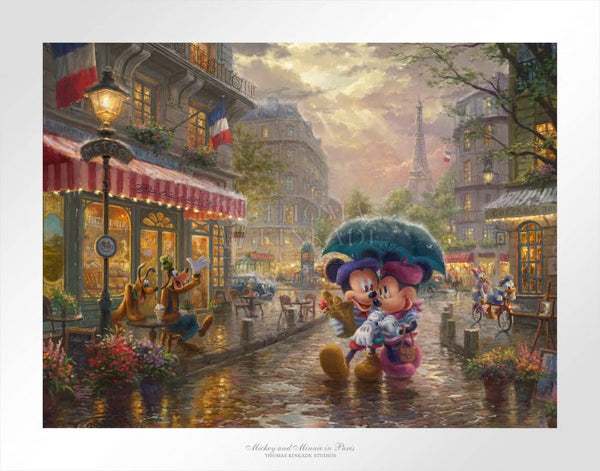 Mickey and Minnie in Paris