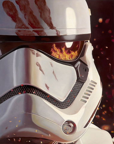 Star Wars The Force Awakens - FN-2187 by Kevin Graham; giclee limited edition art on canvas