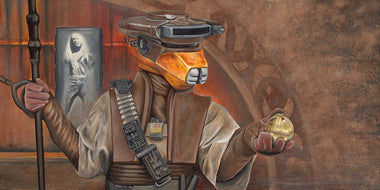 Star Wars - Infiltrator by Greg Lipton; giclee edition art on canvas