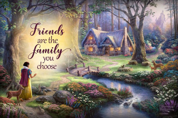 Snow White Discovers the Cottage